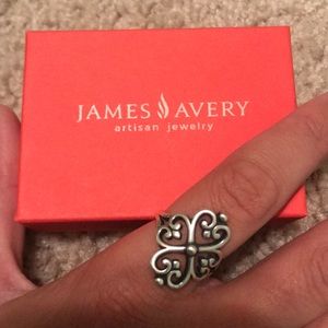 James Avery Adorned Hearts Ring